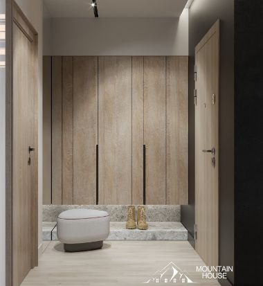 Przedpokój - nowe apartamenty w Szczyrku